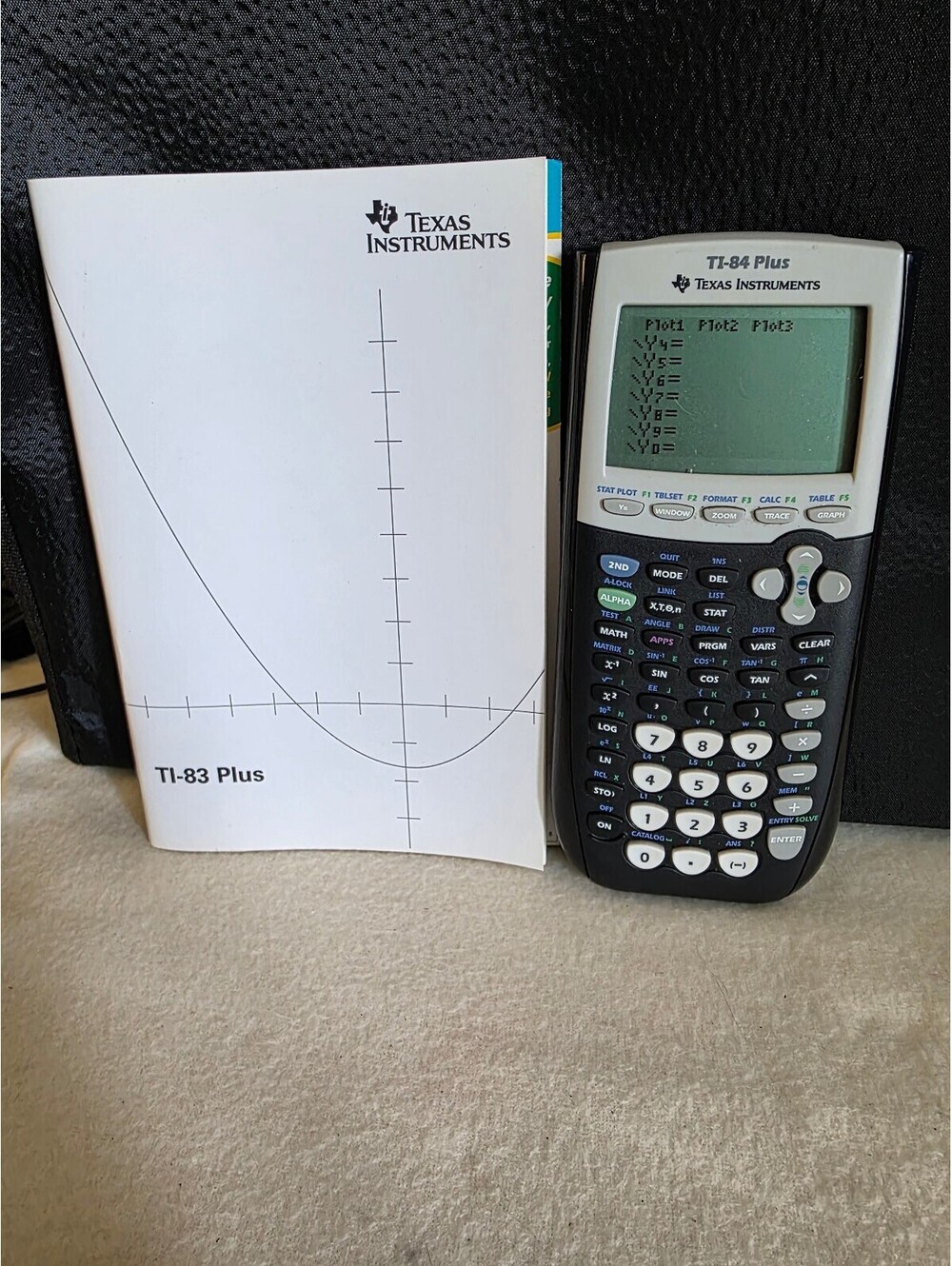 Texas Instruments TI-84 Plus Graphing Calculator Tested Working With Cover - Picture 2 of 5